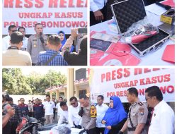 Polres Bondowoso Berhasil Amankan Tersangka Jual Beli Senjata Api Ilegal Secara Online