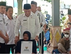 Baznas Sidoarjo Serahkan Bantuan Secara Kolektif Di Kecamatan Tarik