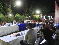 *Polres Probolinggo Gelar Piramida, Nobar Final Piala AFF U-19 Rawat Sinergitas Bersama Media*