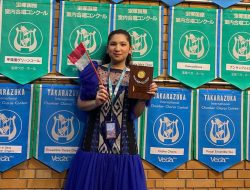 Perwakilan Indonesia Siswi SMA Katolik Frateran Surabaya Raih Penghargaan The 39th Takarazuka international chamber chorus contes (TICCC) 2024