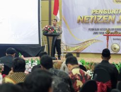 Jogo Jatim, Bidhumas Polda Jawa Timur Bersama Netizen Deklarasi Pilkada Aman dan Damai 2024