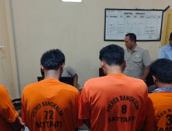 Polres Bangkalan Grebek Rumah Diduga Tempat Peredaran Sabu, Enam Orang Diamankan