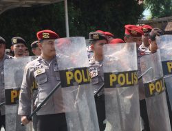 Untuk Pengamanan Pilkada Serentak 2024 Polres Bondowoso Tingkatkan Kemampuan Dalmas