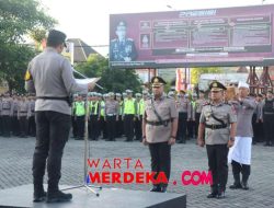 Kapolresta Sidoarjo pimpin Sertijab Wakapolres Sidoarjo