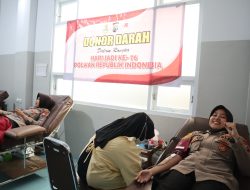 *Sambut Hari Jadi Polwan ke-76, Srikandi Bhayangkara Polres Mojokerto Gelar Donor Darah*