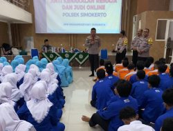 Cegah Salah Pergaulan Kapolsek Simokerto Penyuluhan Kenakalan Remaja Dan Judi Online Ke Sekolahan