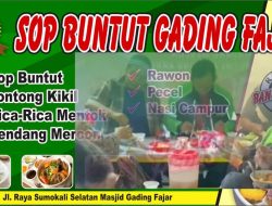 Sop Buntut Gading Fajar Surganya Pecinta Kuliner