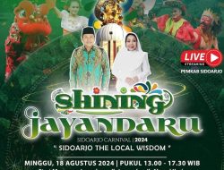 Shining Jayandaru, Karnaval Terbesar Sidoarjo 2024