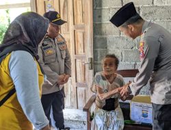 Peduli Sesama, Polisi Salurkan Bantuan untuk Warga Kedungwaru Tulungagung