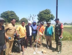 Babinsa Bersama Mantri Tani Dan PPL Kecamatan Modung Laksanakan Pengubinan