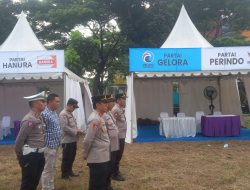 Personel Polresta Tangerang Siap Amankan Deklarasi dan Pendaftaran Paslon Pilbup   