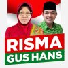 Risma-Gus Hans Resmi Maju Pilgub Jatim 2024.