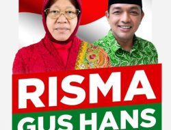 Risma-Gus Hans Resmi Maju Pilgub Jatim 2024.