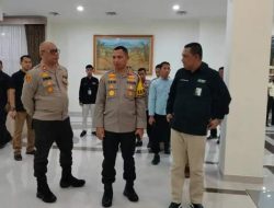 Pastikan MCU Paslon Pilkada Berjalan Lancar, Kapolres Cek Kesiapan RS dr. Sitanala