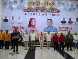 Luar Biasa…! 11 Partai Politik Deklarasikan Siap Dukung Nanda Indira dan Antonius M Ali Untuk Jadi Bupati dan Wakil Bupati Pesawaran