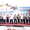 Kapolri Laksanakan Peletakan Batu Pertama Pembangunan Gedung Pusdiklat SPSI di Kawasan Jatiluhur Kab. Purwakarta