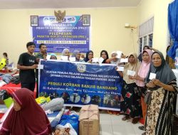 Ikatan Pemuda, Pelajar, Mahasiswa Maluku Utara (IPPMMU) Palu, Sulawesi Tengah Menyalurkan Bantuan Penggalangan Dana Korban Banjir di Kelurahan Rua Kota Ternate