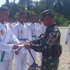 Satdik – 3 Kodiklatal Sorong Laksanakan Ujian Kenaikan Sabuk Karate Siswa