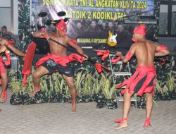 Satdik – 2 Kodiklatal Makassar Gelar Syukuran dan Malam Pengantar Tugas Siswa Dikmata 44