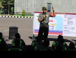 Pesan Dandim 0830/Surabaya Utara, Agar Pasukan Pengamanan VVIP Jangan Lengah