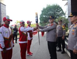 298 Atlet dan Official Polri Memeriahkan PON XXI, Ketua Harian Komite Olahraga Polri : Cetak SDM Polri Unggul melalui Olahraga