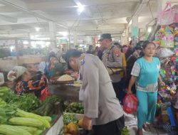 Polres Sampang Sambangi Pasar Tradisional Antisipasi Peredaran Uang Palsu