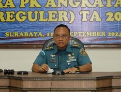 Di Sefung Kodiklatal, 108 Perwira PK TNI AL Angkatan 31 TA. 2024 Terima Pembekalan