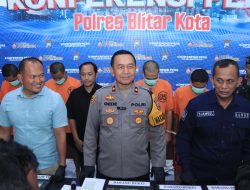 Polres Blitar Kota Berhasil Ungkap Kasus Narkoba, Ribuan Butir Okerbaya dan Tersangka Diamankan