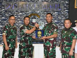 Puslatdiksarmil Kodiklatal Terima Kunjungan Tim Secapa TNI AD Dalam Rangka Studi Banding