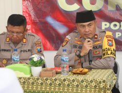 Jumat Curhat, Polres Pelabuhan Tanjung Perak Ajak Warga Cegah Kenakalan Remaja.