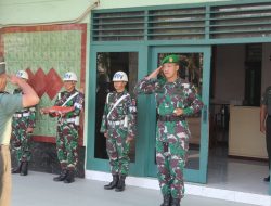 Bacakan Amanat Pangdam V/Brawijaya, Dandim 0830/Surabaya Utara Pimpin Upacara Bendera 17-an