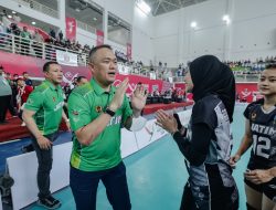 Tim Voli Putri Jatim Maju Final Setelah Taklukkan Tim Voli Jakarta 3 – 1 di Semifinal PON XXI Medan