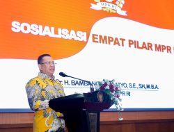 Sosialisasi Empat Pilar MPR RI Bersama Himpunan Putra Putri Keluarga Angkatan Darat (HIPAKAD), Ketua MPR RI Bamsoet Ingatkan Pentingnya Bela Negara