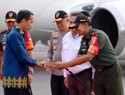 *Operasi Pengamanan VVIP Berjalan Sukses, Satgas Pamwil Korem 084/Bhaskara Jaya Amankan Kunjungan Presiden RI*