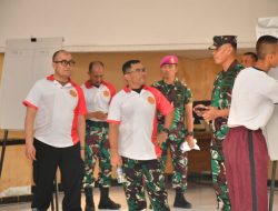 Kodiklatal Bersama SPN Polda Jatim Mojokerto Bangun Kekompakan Melalui Integrasi Siswa Dikmaba TNI AL-Polri