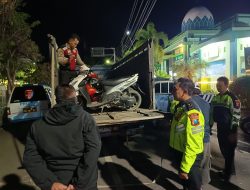 Polres Probolinggo Tingkatkan Patroli Cipta Kondisi, Puluhan Motor Protolan Diamankan