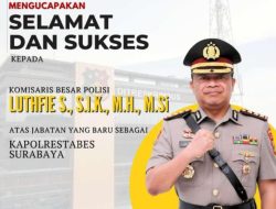 Kombes Pol luthfi Setiawan Kapolrestabes Surabaya