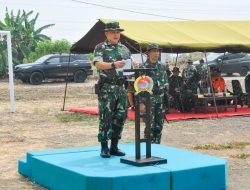 APEL KESIAPSIAGAAN DAN GELAR PASUKAN LATIHAN PENANGGULANGAN BENCANA ALAM KOREM 084/BJ DI WILAYAH KAB GRESIK TA.2024