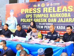 Operasi Tumpas Narkoba Semeru 2024, Polres Gresik Berhasil Amankan 39 Tersangka Pengedar Sabu dan Okerbaya