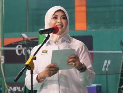 Kajati Jatim, Mia Amiati Buka Kejuaraan Bulutangkis Piala Kajati Jatim 2024