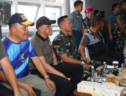 Sambut HUT Ke-79 TNI, Dankodiklatal Saksikan Pertandingan Voli Dharma Pertiwi