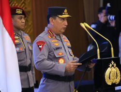 Kapolri Pimpin Pelantikan Sejumlah Kapolda dan Pengukuhan 2 Jabatan Baru di Polri