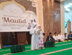 Warga RW 06 Gelar Peringatan Maulid Nabi di Masjid At Taqwa Manukan Rejo