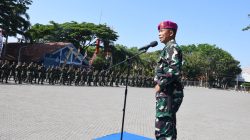 Selesai Pelantikan, Siswa Dikmaba TNI AL Angkatan 44/1 TA. 2024 Menuju Mako Kodikdukum Kodiklatal