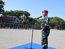 Selesai Pelantikan, Siswa Dikmaba TNI AL Angkatan 44/1 TA. 2024 Menuju Mako Kodikdukum Kodiklatal