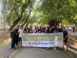 Muda-Mudi IKKMAR Bali (MMI) Beserta Pemuda/Mahasiswa Manggarai Melaksanakan Giat Sharing-Diskusi Terkait Kantibmas Bersama Pihak Polda Bali.