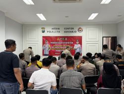 Polisi Sidoarjo Pengamanan Pilkada Serentak 2024 Dicek Kesehatan