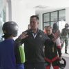 Dankodiklatal Tinjau Latihan Terjun Free Fall di Sky Diving Simulator Pusdiksus