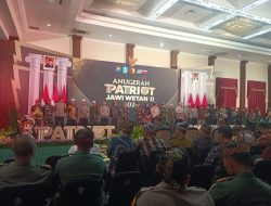 Pasiter Kodim 0830/Surabaya Utara Hadiri Malam Penganugerahan Patriot Jawi Wetan II 2024