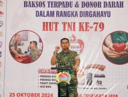 Korem 084/Bhaskara Jaya Gelar Bakti Sosial Meriah dalam Rangka HUT Ke-79 TNI